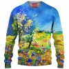 Trees in Spring Knitted Sweater