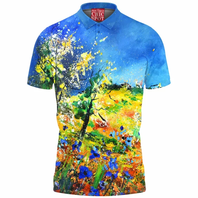 Trees in Spring Polo Shirt