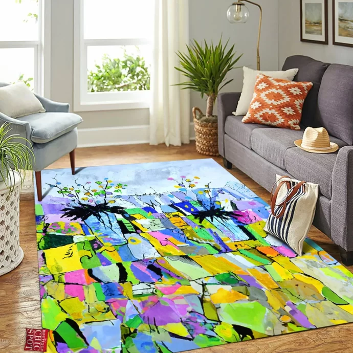 Still life two Colourful Rectangle Rug