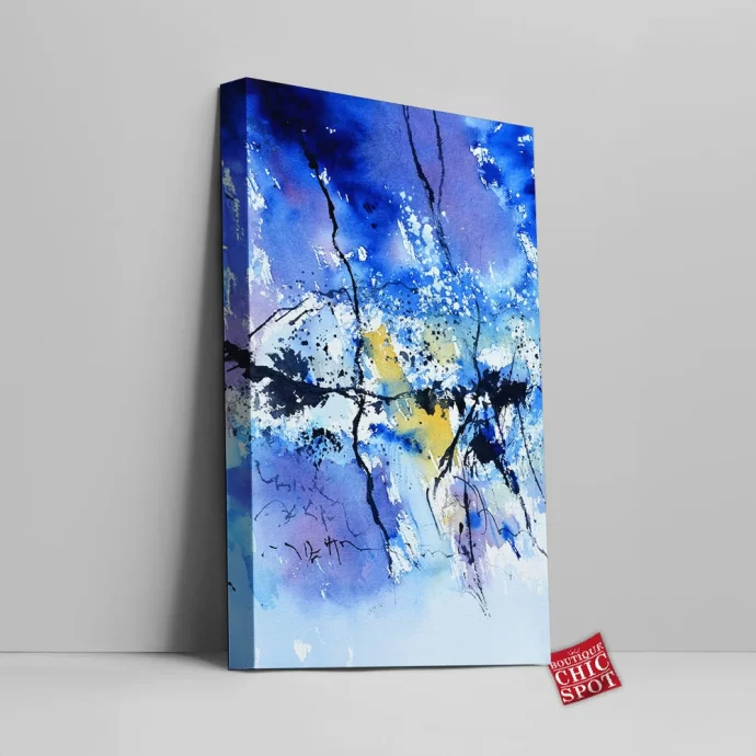 Back to Blue Canvas Wall Art