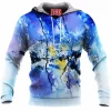 Abstract Fleece-Hoodie