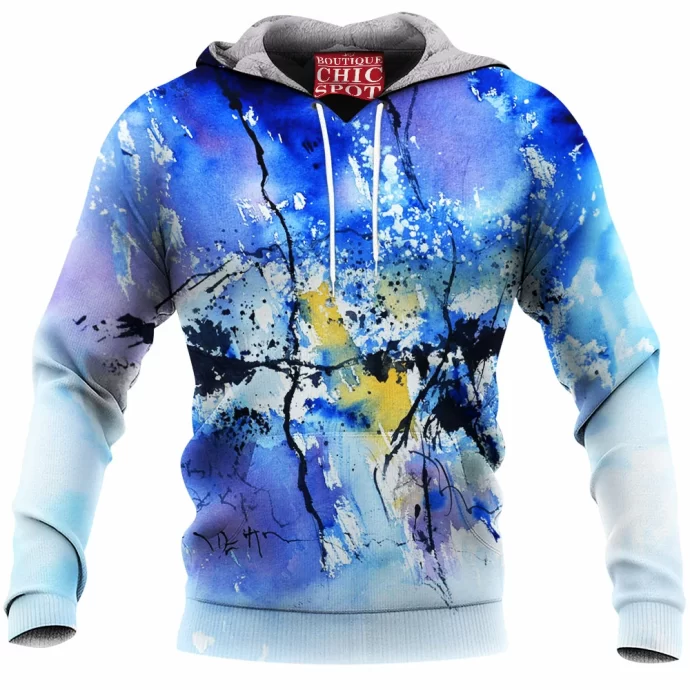 Back to Blue Fleece Hoodie