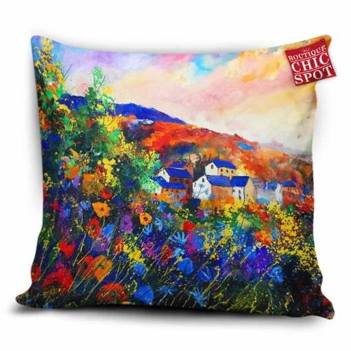 A few Houses Pillow Cover