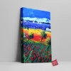 Red Poppies Canvas Wall Art