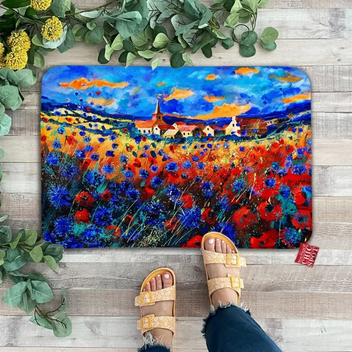 Field Flowers Doormat