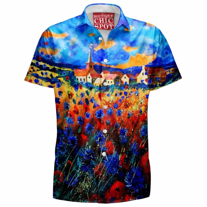 Field Flowers Hawaiian Shirt