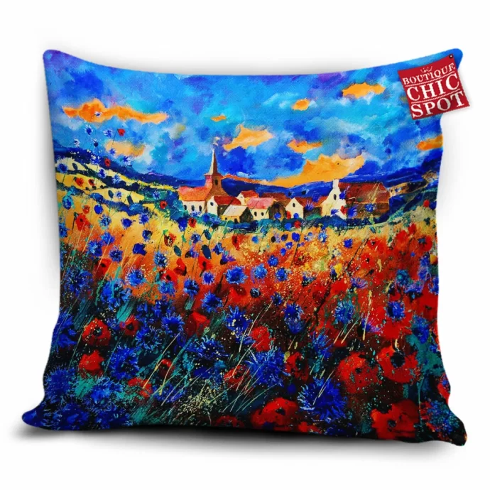 Field Flowers Pillow Cover