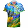 Abstract Hawaiian-Shirt