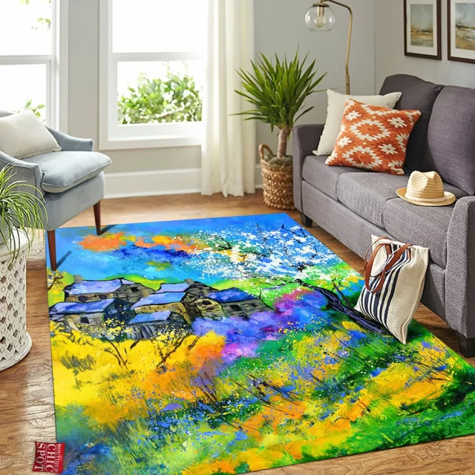 Blooming Rectangle Rug