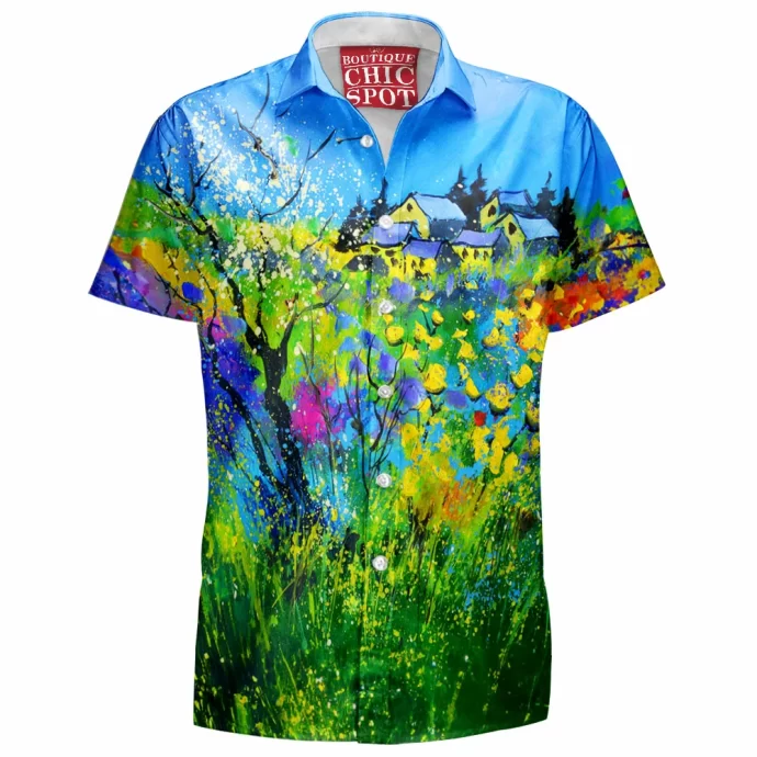 Spring Full Colours Hawaiian Shirt