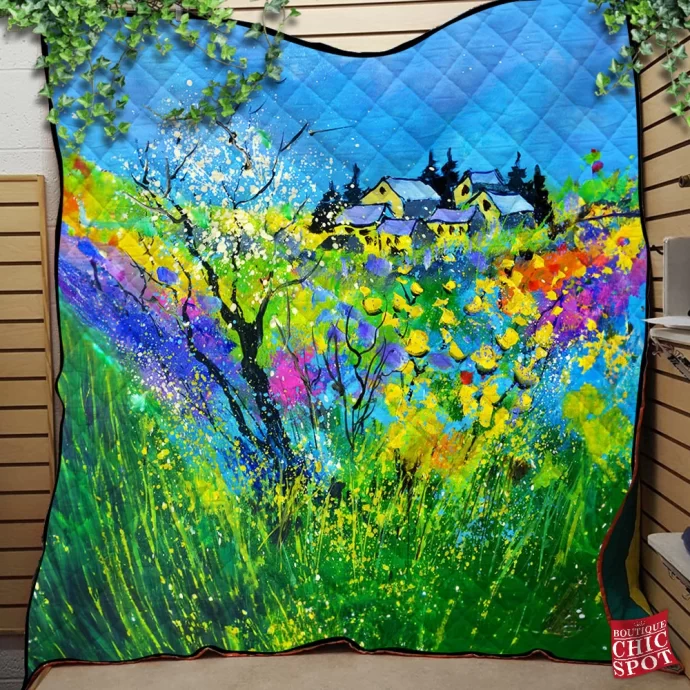 Spring Full Colours Quilt Blanket