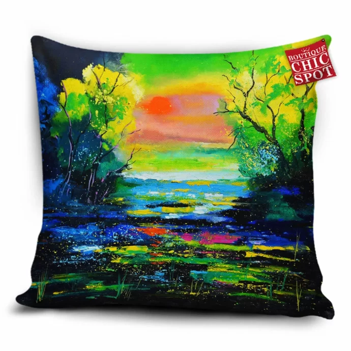 Magic Pond Pillow Cover