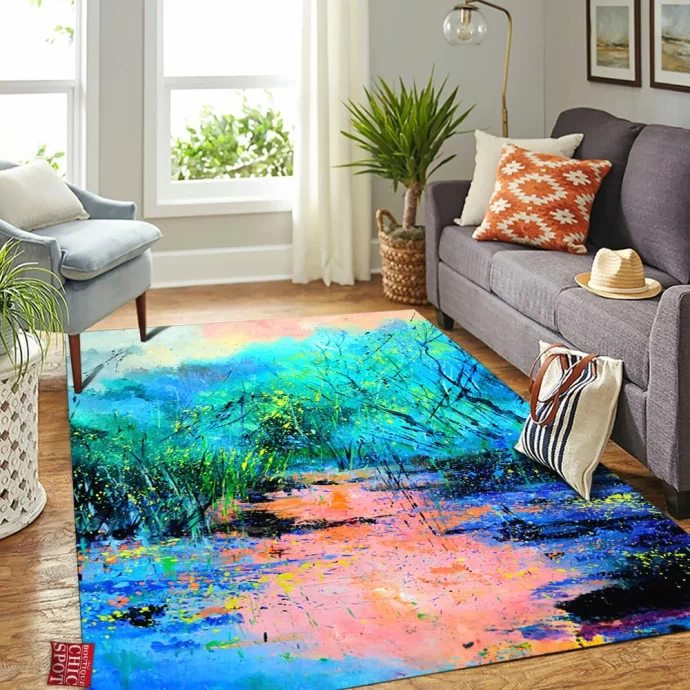 Magic Sunset Rectangle Rug