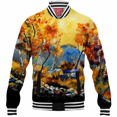 Autumn Baseball-Jacket