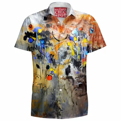 Abstract Hawaiian-Shirt