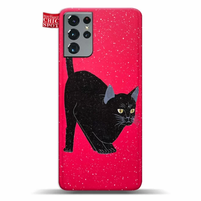 Black Cat Phone Case Samsung