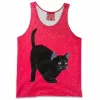 Black Cat Tank-Top