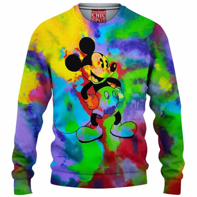 Mickey Mouse Knitted Sweater