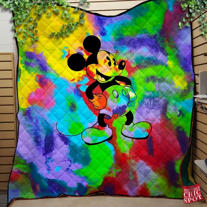 Mickey Mouse Quilt Blanket