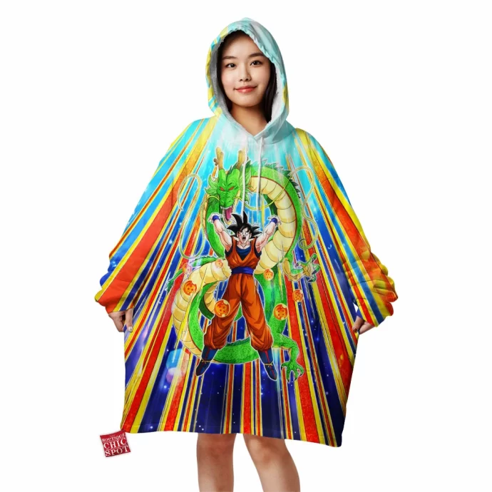 Son Goku Blanket Hoodie