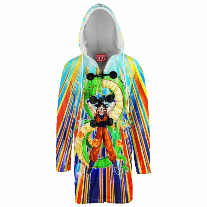 Son Goku Hooded Cloak Coat