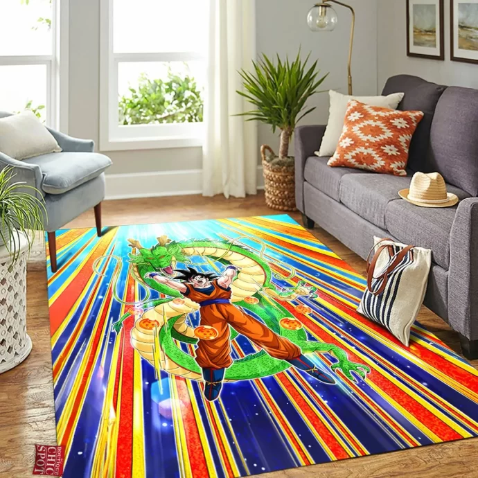 Son Goku Rectangle Rug