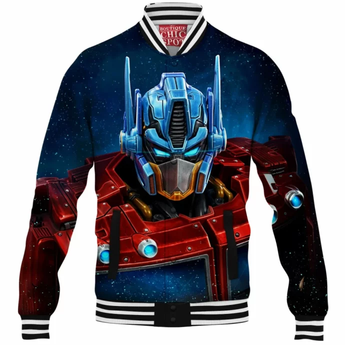 Optimus Prime Baseball Jacket