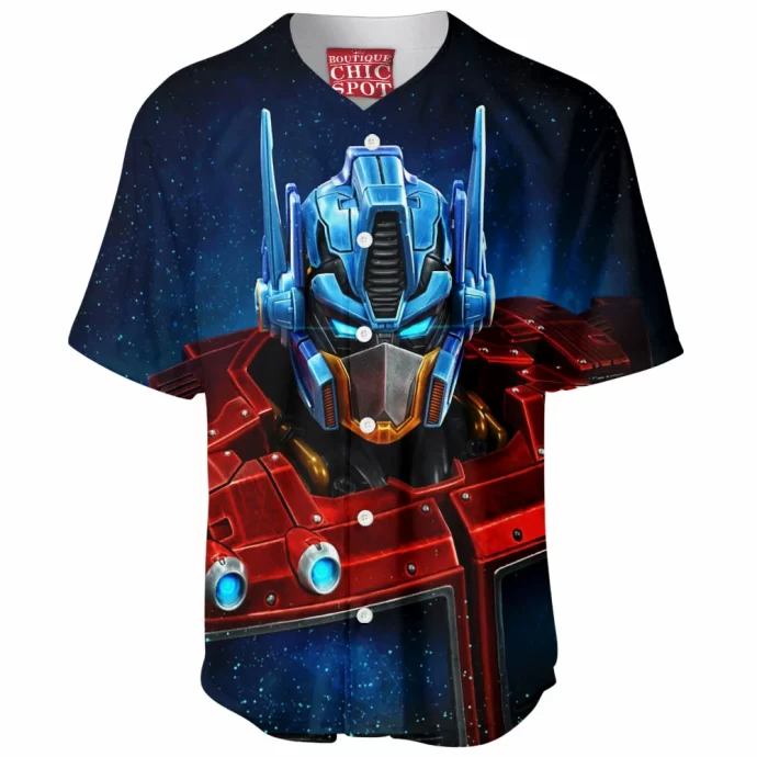 Optimus Prime Baseball Jersey