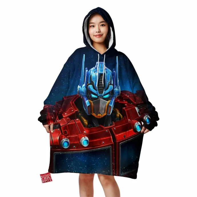 Optimus Prime Blanket Hoodie