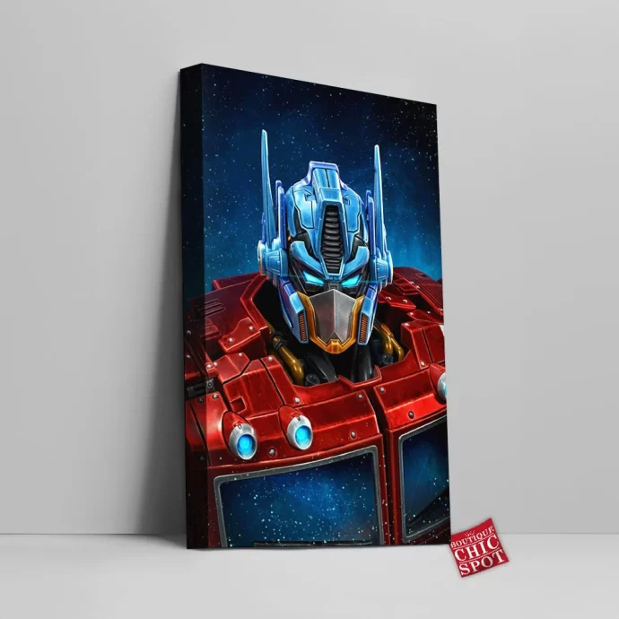 Optimus Prime Canvas Wall Art