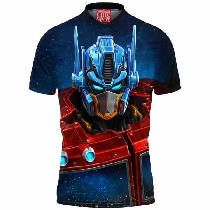 Optimus Prime Polo Shirt