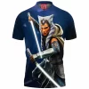 Ahsoka Tano Polo Shirt, Sci-Fi Polo Shirt, Star Wars Polo Shirt