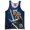 Ahsoka Tano Tank-Top, Sci-Fi Tank-Top, Star Wars Tank-Top