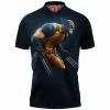 Comic Polo Shirt, Wolverine Polo Shirt, X-men Polo Shirt