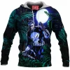 Comic Fleece-Hoodie, Punisher Fleece-Hoodie
