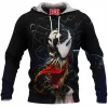 Comic Fleece-Hoodie, Venom Fleece-Hoodie