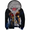 Game Zip-Fleece-Hoodie, Metroid Zip-Fleece-Hoodie, Samus Zip-Fleece-Hoodie