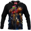 Game Zip-Hoodie, Metroid Zip-Hoodie, Samus Zip-Hoodie
