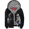 Comic Zip-Fleece-Hoodie, Lobo Zip-Fleece-Hoodie