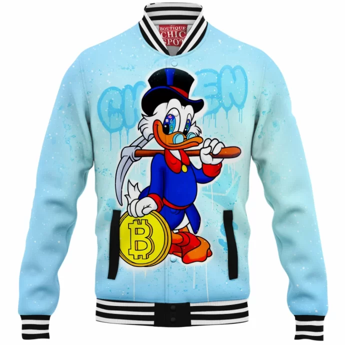 Scrooge McDuck Baseball Jacket