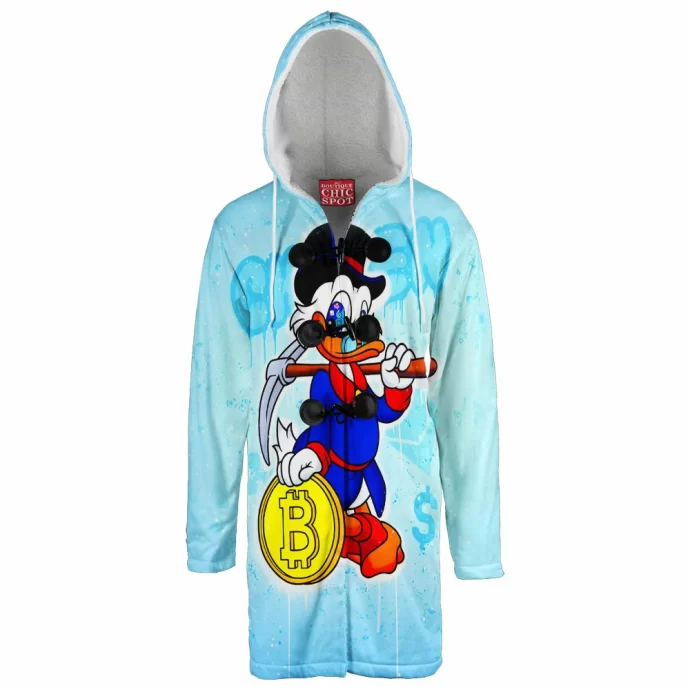 Scrooge McDuck Hooded Cloak Coat