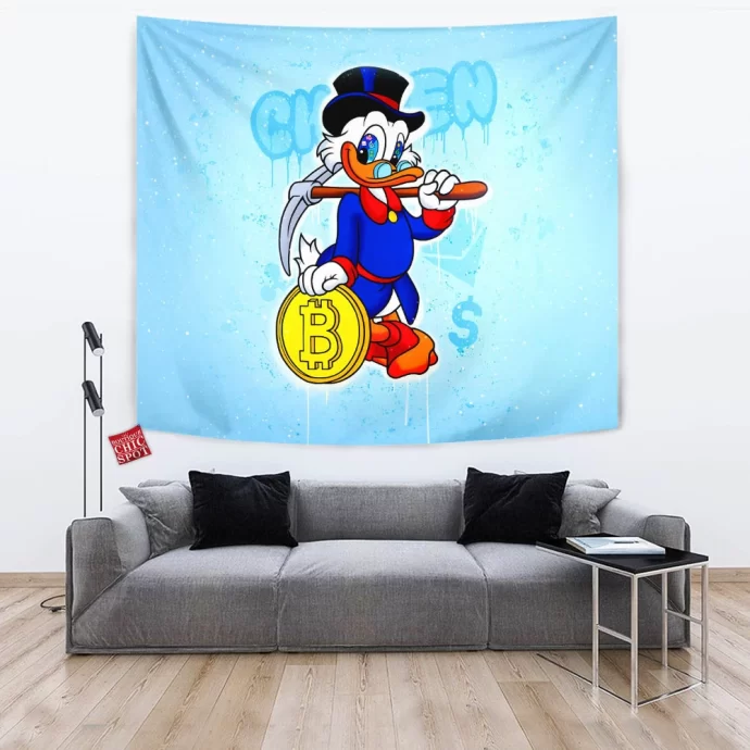 Scrooge McDuck Tapestry