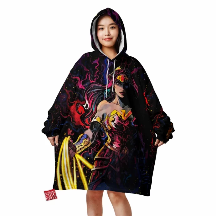 Wonder Woman Blanket Hoodie