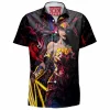 Comic Hawaiian-Shirt, Wonder Woman Hawaiian-Shirt