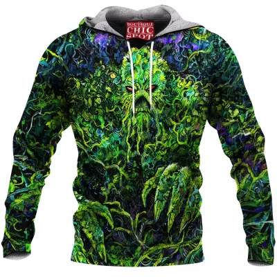 Comic Fleece-Hoodie, Swamp Thing Fleece-Hoodie