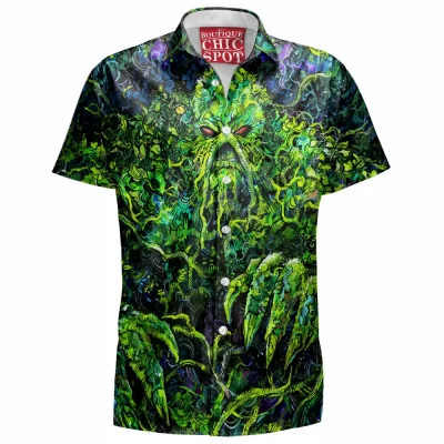 Comic Hawaiian-Shirt, Swamp Thing Hawaiian-Shirt