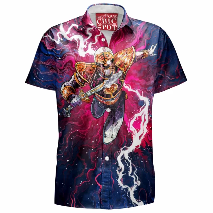 Mighty Morphin Power Rangers Hawaiian Shirt