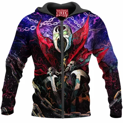 Comic Zip-Hoodie, Spawn Zip-Hoodie