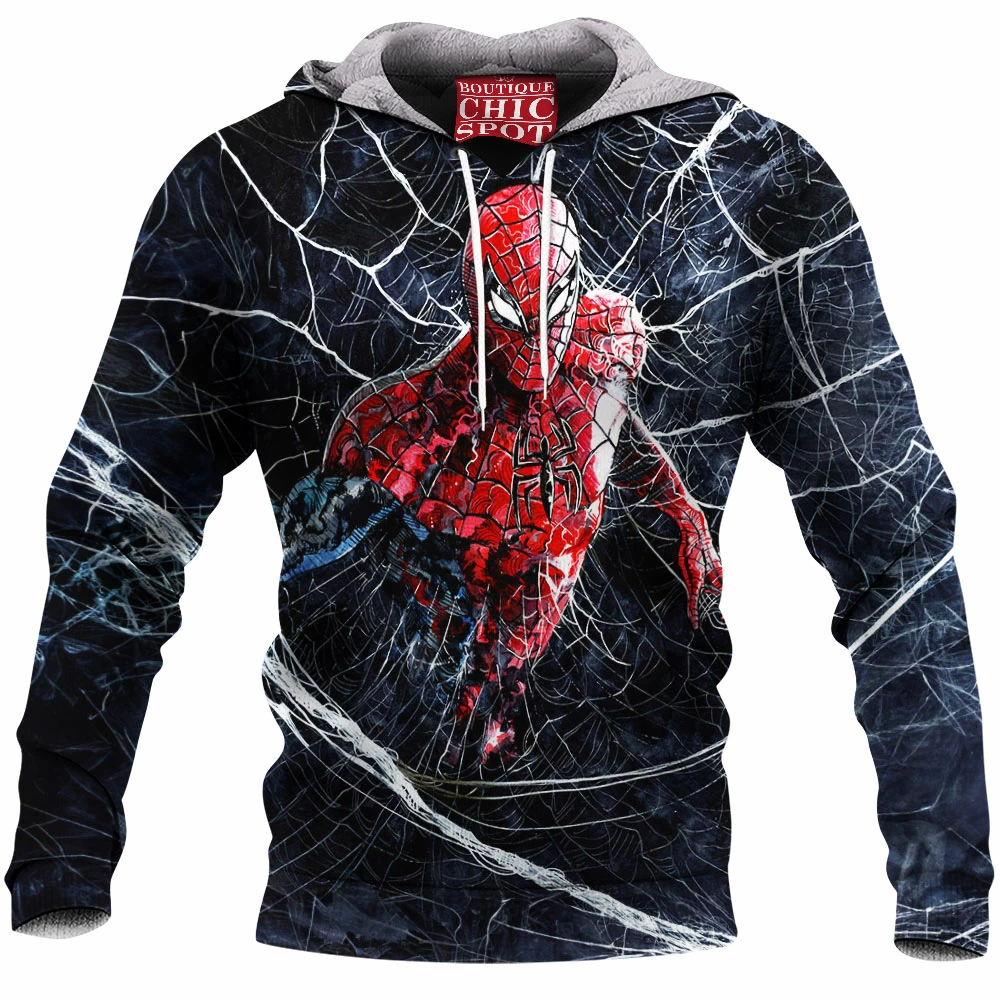 Comic Fleece-Hoodie, Spider-man Fleece-Hoodie 1 D HANG Boutique 8427 Fleece Hoodie
