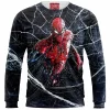 Spider-man Zip Sweatshirt, Comic Zip Sweatshirt